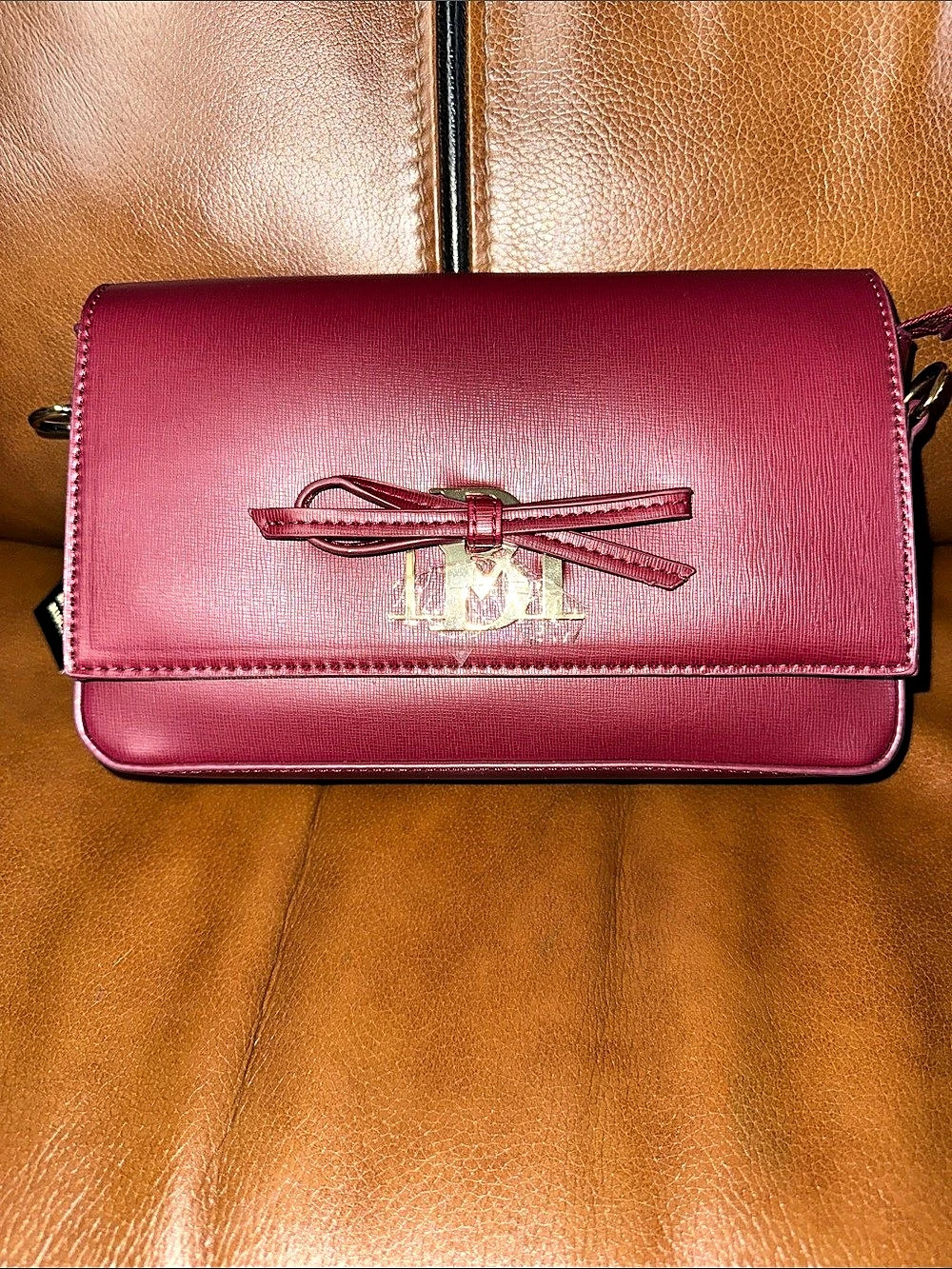 Badgley Michka Crossbody with Bow and Flap Bow Crossbody in Pink NWT